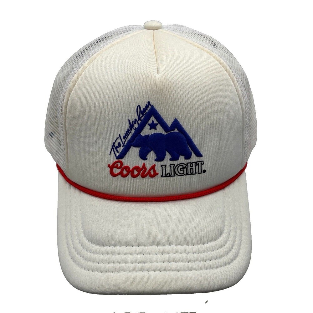 Coors Light Trucker Hat Snapback Foam Mesh The Laundry Room Beer